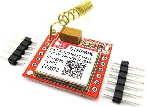 Ya en mundofriki.es: TECNOULAB 1 uds SIM800L GPRS módulo gsm Antena PCB Placa SIM Quad Band