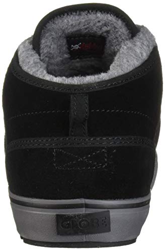 Image of Globe Men's Motley Mid Shoe, Black /Phantom /Fur, 13 Medium US