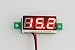SMAKN® RED Led 0.28" Mini 2 Wire Dc Voltmeter 2.7~30v Digital Display Voltmeter Gauge LED Voltage Detector