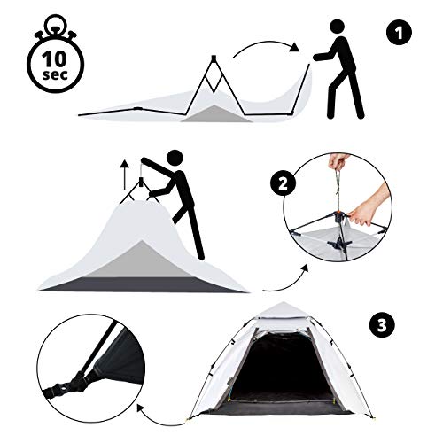 Lumaland Campeggio Tenda | 2-3 Persone Tenda a