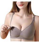 haakaa Nursing Bra for Breastfeeding, Seamless Maternity Bras, Wire-Free Pregnancy Sleep Bralette...