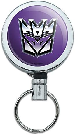 Transformers Decepticon Symbol Retro Heavy Duty Metal Retractable...