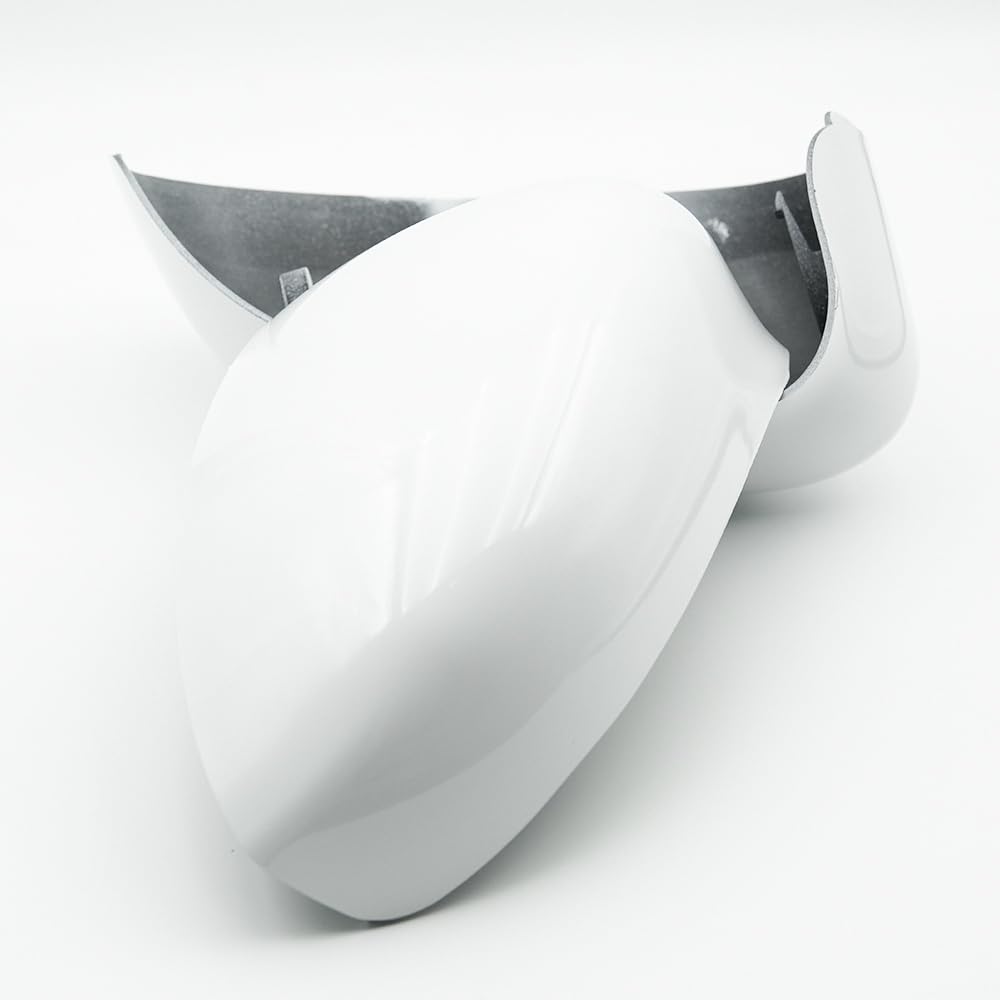 Tappi Specchietto Retrovisore Fiat 500 - 2007-2020, ABS Nero Lucido, Protezione Graffi, Facile Installazione