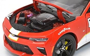 グリーンライト 2017 シボレー　カマロ　SS　- シェルオイル Amazon | GREENLIGHT 1/24 2017 CHEVROLET CAMARO SS SHELL OIL