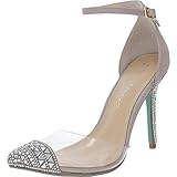 Betsey Johnson Blue, SB-GINGR, Blush, Size 7