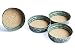 GoCraft Mason Jar Lid Coasters with absorbent cork inside - Set of 4 Coasters (Green)