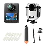 DJI Osmo 360 Bundle Deportes Acuáticos, action cam y cámara vlog para viajes y deporte