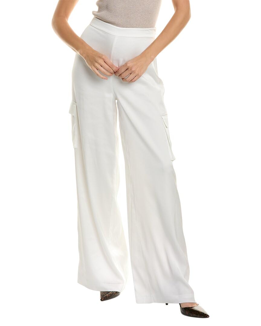 Ramy Brook Womens Janice Pant 6 White