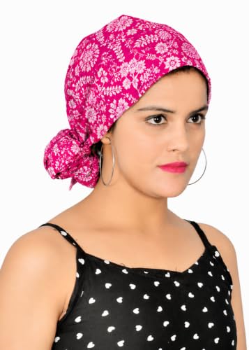 Image of Scarf For Girls 100% Pure Cotton Hand Block Printed Square