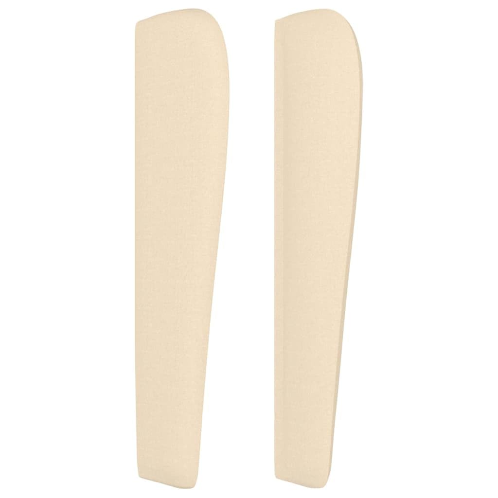 Reposacabezas clásico de tela crema de 163 cm, altura ajustable 118/128 cm, patas de madera, proporciona un excelente soporte para la espalda mientras lee o ve la televisión.