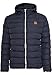 Produktbild URBAN CLASSICS Herren Jacke Basic Bubble Jacket TB863, Gr. XXXXX-Large (Herstellergröße: 5XL), Mehrfarbig (Navy/White 496)