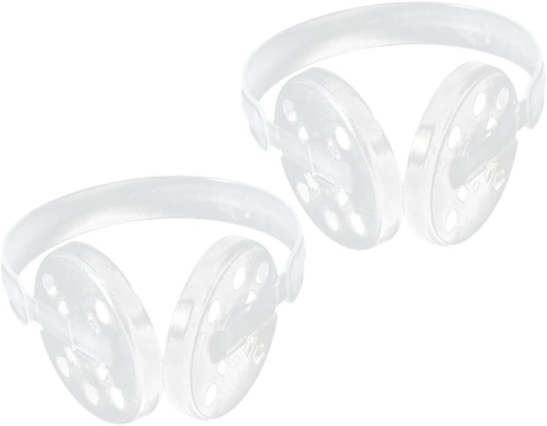 DOITOOL 2 Pcs Ear Cuff Ear Muffs DIY Earmuff Frame Rack Making Earmuff Frame Rack Earmuff Frame Holder for DIY