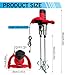 Zoihanx Double-Paddle Electric Cement Mixer,2500W Handheld Electric Concrete Mixer with 6 Adjustable Speed,Portable Mud Mixer for Mortar, Paint, Grout, Plaster, Thinset, Fodder Stirring Tool