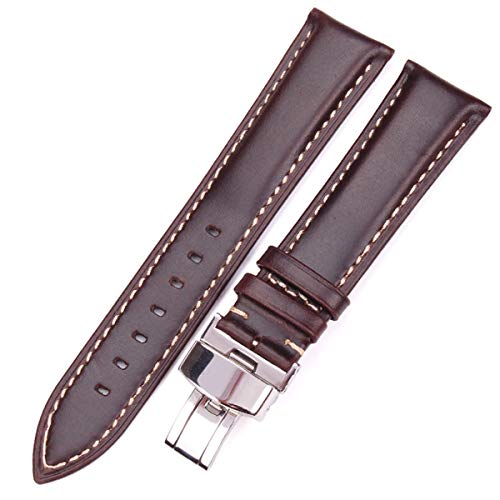 Bracelet montre cuir marron foncé idéal pour sublimer votre style quotidien