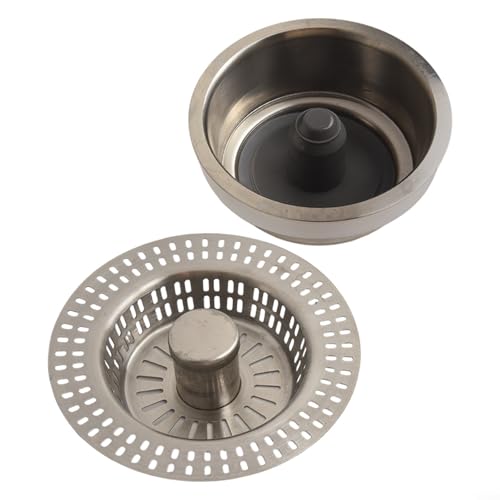 Colador para fregadero de cocina de acero inoxidable miniatura 3