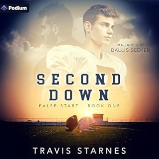 Second Down Audiolibro Por Travis Starnes arte de portada