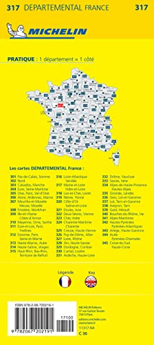 Michelin Westliches Loiretal - Anjou: Straßen- und Tourismuskarte 1:150.000 (MICHELIN Localkarten)