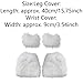 iiniim Retro 80s Style Plush Leg Warmers Stretchable Fuzzy Toppers for Aerobics Dance Fitness Vintage Fashion Enthusiasts White Set One Size