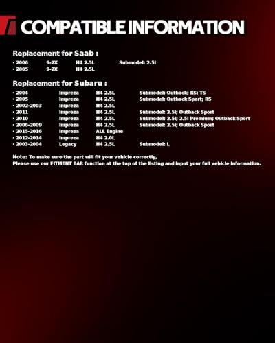 Image of Torchbeam Front Brake Calipers Set for Subaru 2012-2014 Impreza 2.0L, Subaru 2002-2011 Impreza 2.5L, Front Left and Front Right Calipers Replace # 19B2682+19B2683