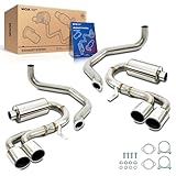 KAX Stainless Steel Cat Back Exhaust Sys...