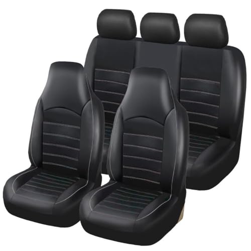 Fundas de asiento de cuero para Defender 1990-2026: protector de cojín frontal 2