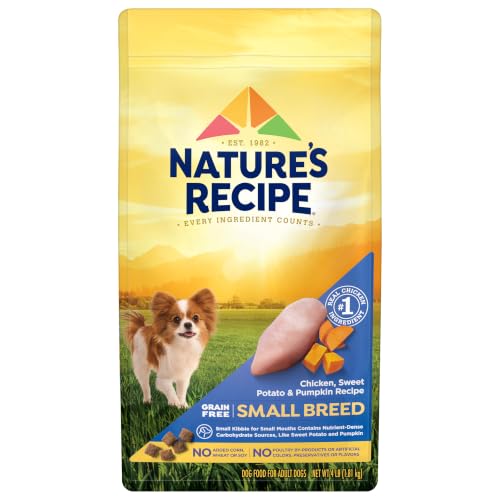 Nature's Recipe Grain Free Small Breed Dry Dog...