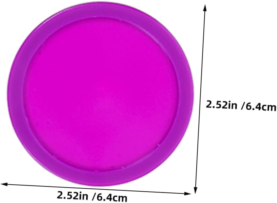 8pcs Air Hockey 64mm Replacement for Tables Entertainment Equipment Accessories Hockey Paddles Toys