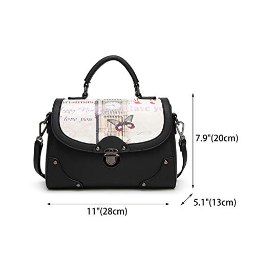 BUKESIYI Donna Borse a Tracoll Borsa a Mano