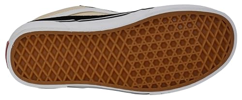 Vans Women's Caldrone Sneaker, Suede/Mesh Black/Creme Brule, 9 M US4