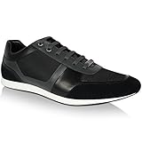  Hugo Boss Herren Sneaker Fulltime, 50374168, Black, UK9/43