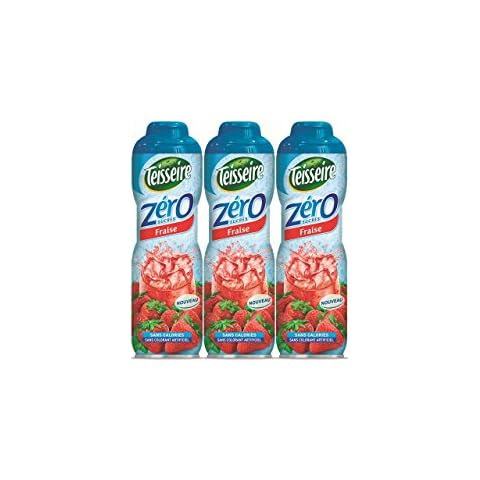 3 Erdbeere 0% Sirup Zucker frei Cover