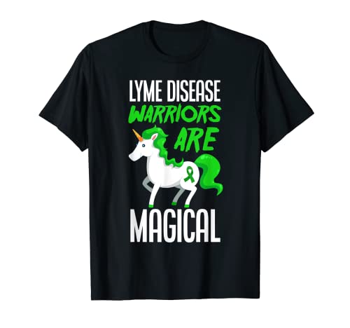 Los guerreros de la enfermedad de Lyme son mágicos Enfermedad de Lyme Conciencia Camiseta