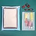 30 Pcs Clothes Packaging Bags Plastic Packing Bags Reusable Zip Clothing Bag Travel Storage Bags Frosted Waterproof Organizers Pouch for Clothes Shipping Shoes Cosmetics Travel Essentials