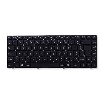 Teclado para Notebook Positivo Unique N3955 S1990 S1991 S2065 | Preto ABNT2