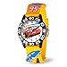 Disney Kids' W001505 Time Teacher Disney Cars Watch With Yellow 3-D Plastic Band