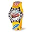 Cars Plastic Watches 1 - Black Bezel / 3D Yellow Strap