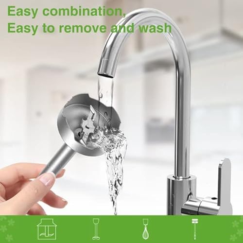 Immersion Hand Blender, 12-Speed Multi-Function Handheld Stick Blender With Stainless Steel Blades, Chopper, Beaker, Whisk And Milk Frother For Baby Food/Smoothies/Puree, Bpa Free #TOP4