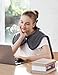 Large Heating Pad for Neck and Shoulders Pain Relief, Sable Heating Wrap for Neck with Auto Shut Off - 6 Temperature Settings