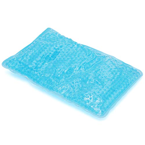 Impacco Gel Freddo Caldo - 250 Grammi - 19x12cm - Con Perline