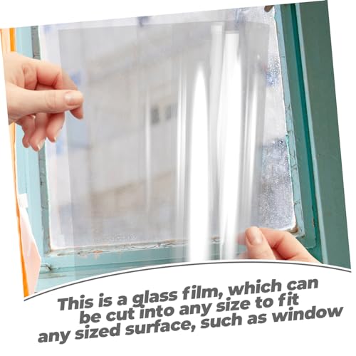 Película transparente explosiva para ventanas vidrio 100x50 cm miniatura 3