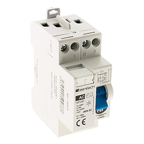 Interrupteur différentiel Zenitech 40A Cover