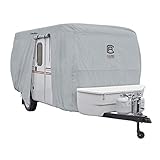 Classic Accessories Over Drive PermaPRO Molded Fiberglass Travel Trailer Cover, Fits up to 13'1' -...