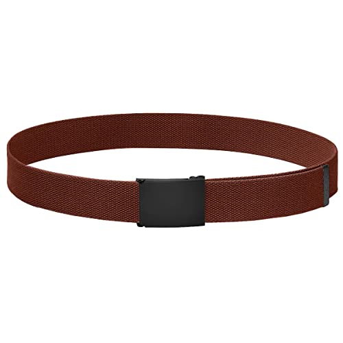 Image of Falari Canvas Web Belt Fully Adjustable Cut to Fit Golf Belt Flip Top Buckle