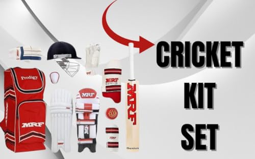 Image of GORI Sports Kids Cricket Kit Set (Size 4, 8-12 Years) | Virat Kohli Inspired Design | Complete Cricket Set for Boys & Girls | Ideal for Beginner & Practice Play