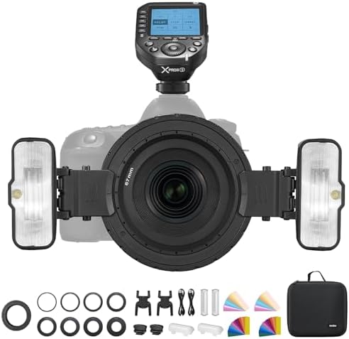 Godox MF12 Macro Flash 2-Light Kit with XProII-S Trigger for Sony