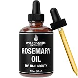 Rosemary Oil for Hair Growth For Men + Women - No Harsh Scent or Scalp Burn. Topical Treatment For H