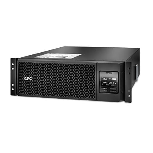 APC SRT5KRMXLT 5000VA 208V 4800W On-Line Double Conversion SRT Smart-UPS L6-30P