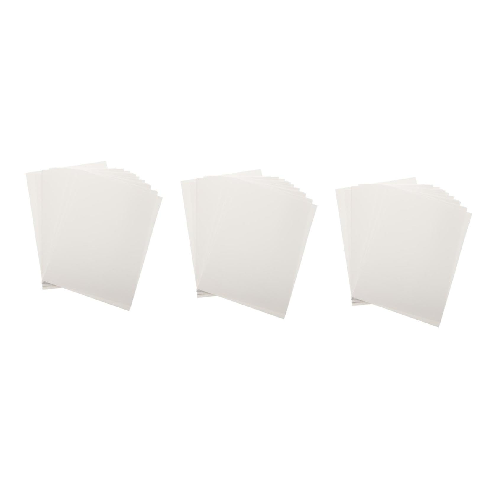 jojofuny 3 Ensembles Papier À Dessin Hydrosoluble À Esquisse Portable Pour Artistes Fournitures De Dessin Pratiques 25 Feuilles*3