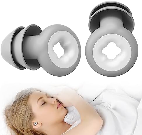12PCS Silicone Ear Plugs Noise Reduction Sleep Anti Canceling Sound