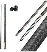 Amazon.com : CROWN ME Carbon Fiber Jump Pool Cue Stick, 13.5mm Tip